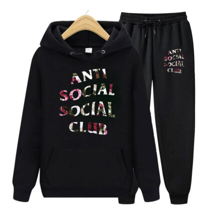 Anti Social Social Club Bed Lavender Tracksuit