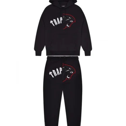 Arch Shooters Hooded Tracksuit - Black/Red