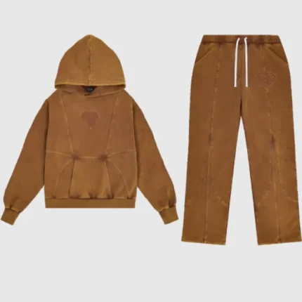 Carsicko Cybe Washed Tracksuit Brown