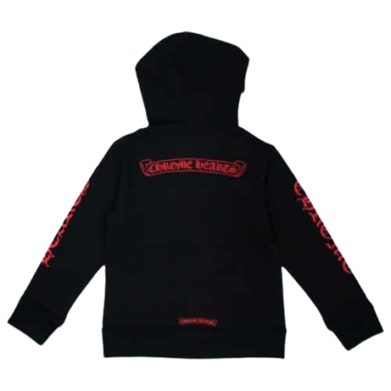 Chrome Hearts Kids Scroll Logo Hoodie