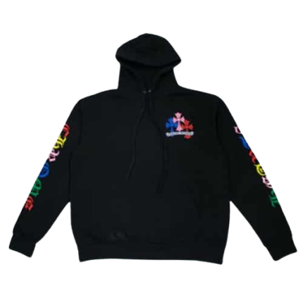 Chrome Hearts Multi Color Cross Cemetery Hoodie