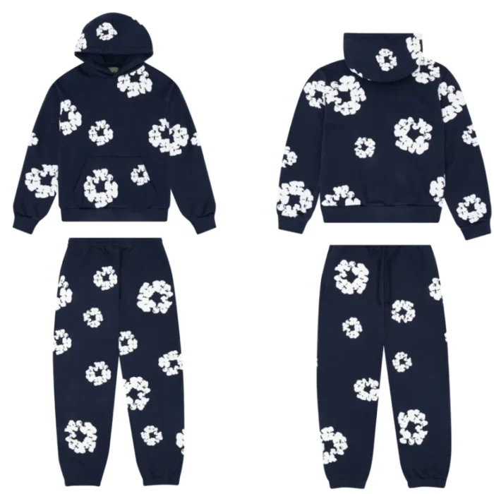 Denim Tears Navy Blue Tracksuit