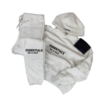 Essentials God Is Great Tracksuit Gray