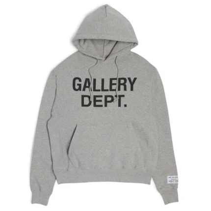 Gallery Dept. Logo Gray Hoodie