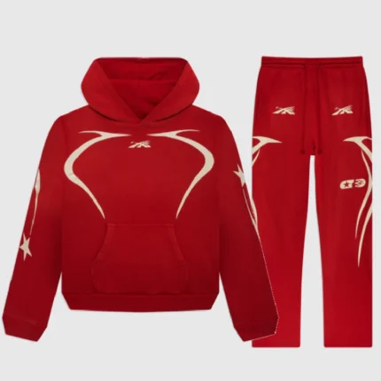 Hellstar Sports Tracksuit Red