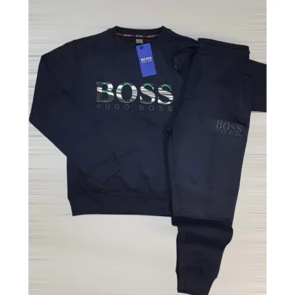 Hugo Boss Patch logo Blue Tracksuit