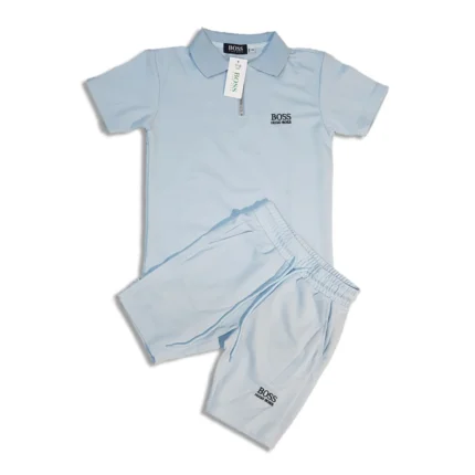 Hugo Boss X Matteo Berrettini Short Tracksuit – Light Blue