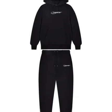 Hyperdrive Embroidered Tracksuit - Black