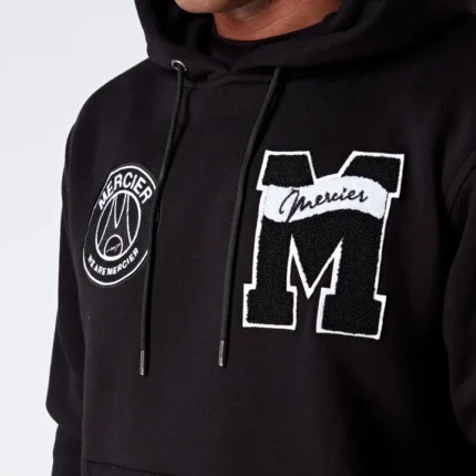 Mercier Academy Relaxed Hooded Tracksuit Black