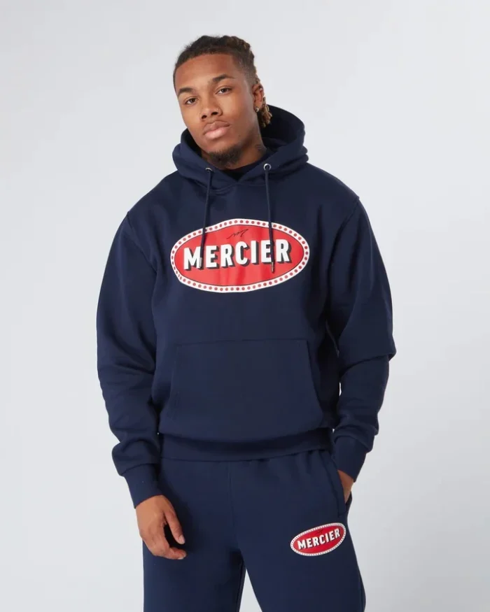 Mercier Maison Hooded Tracksuit Navy