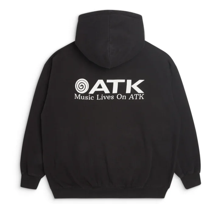 Music Lives on Atk Black Hoodie