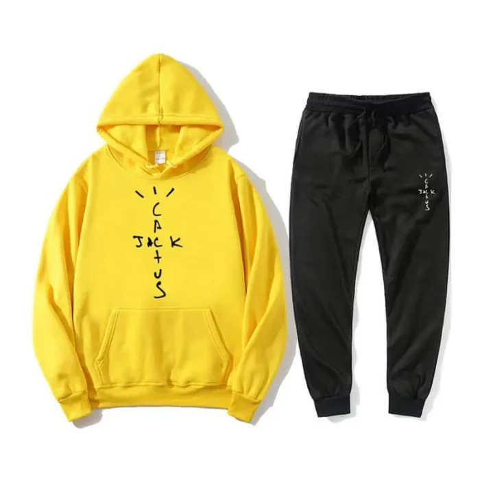 Travis Scott Cactus Jack Mathews Pants & Hoodie Set