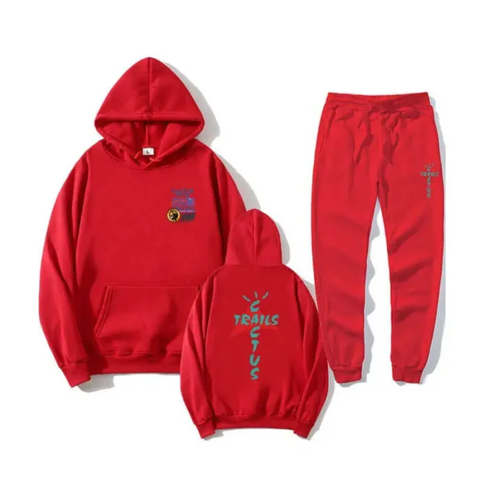 Travis Scott Cactus Jack Mcdonalds Pants And Hoodie Set