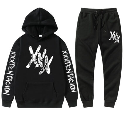 XXXTentacion Revenge Hip Hop Tracksuit – Black