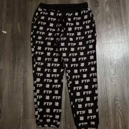 2018 FTP Undefeated All Over Pants Sweats Large Sweatpants
