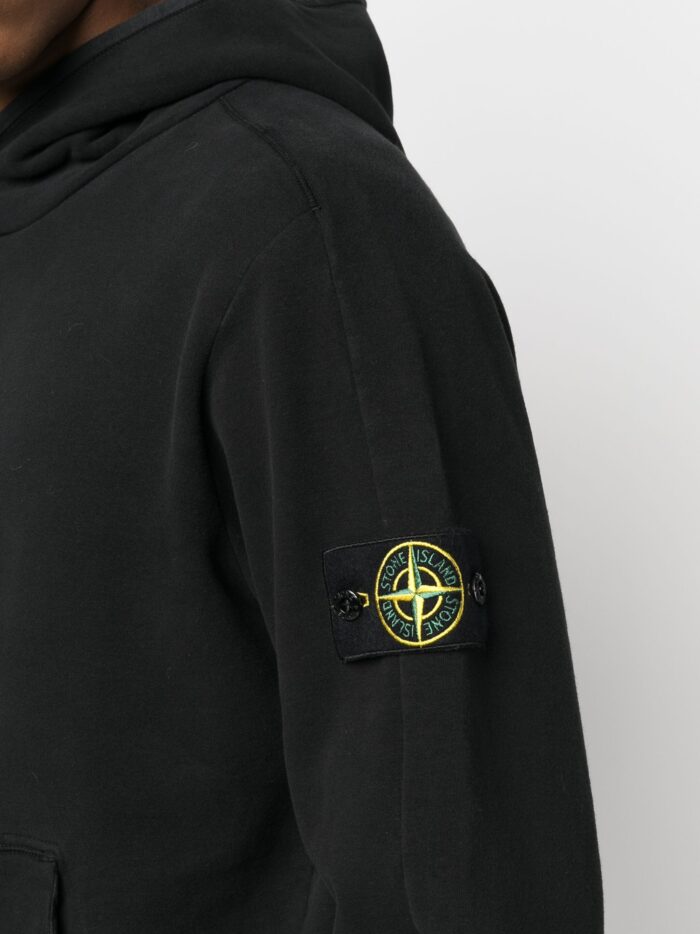 Compass Patch Cotton Hoodie