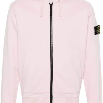 Stone Island Compass Badge Zip-Up Hoodie