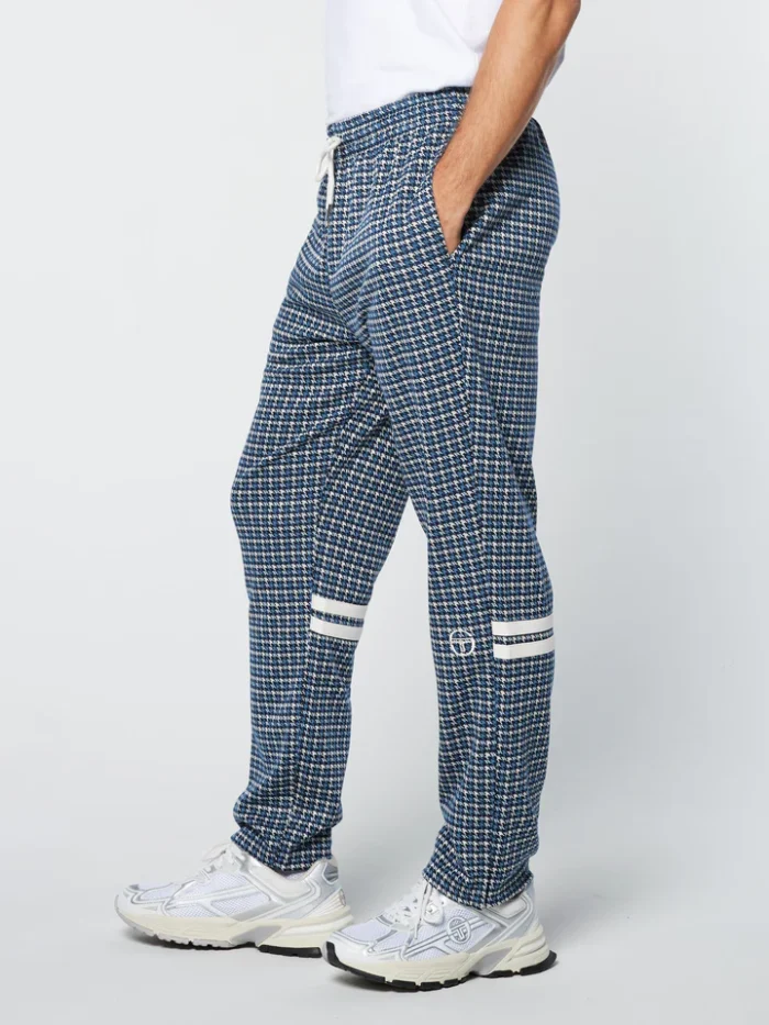 Alife New Year Dallas Houndstooth Track Pant- Maritime Blue