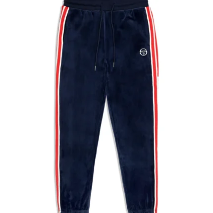 Alife New Year Pereto Velour Track Pant- Maritime Blue