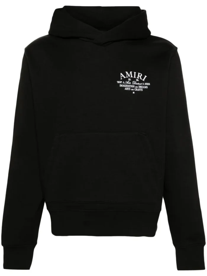 Amiri Arts District Logo-Print Hoodie