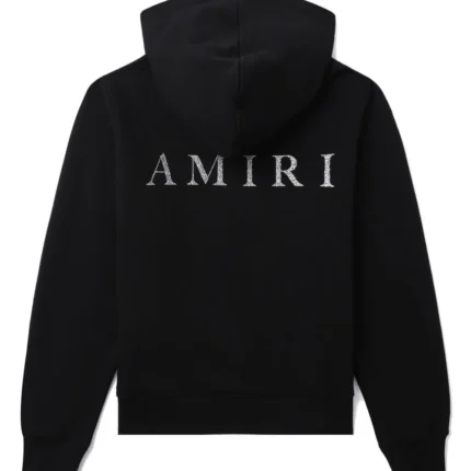 Amiri Logo-Embellished Cotton Hoodie