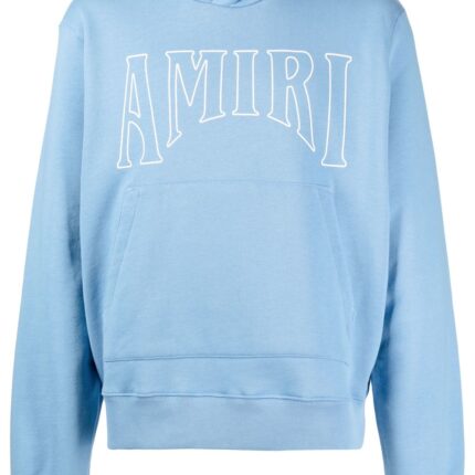 Amiri Logo-Print Long Sleeves Hoodie