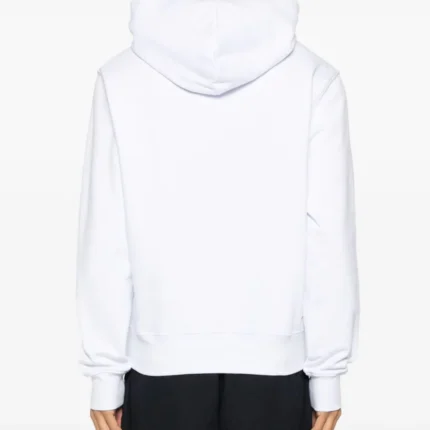 Amiri Ma Bar Cotton Hoodie Blue