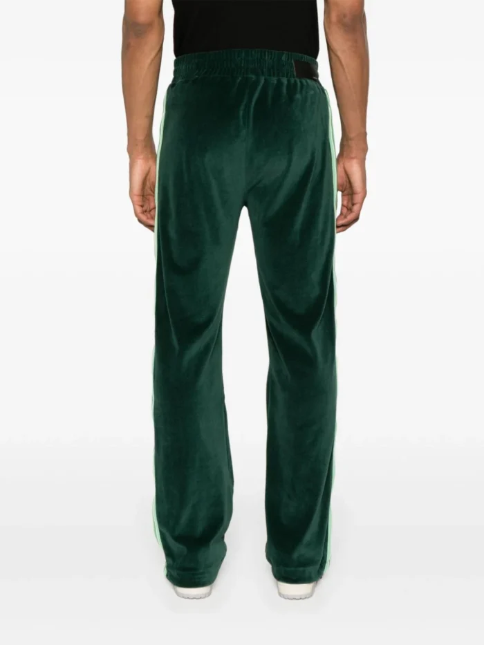 Amiri Stack Monogram Velvet Track Pants