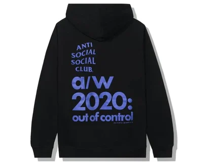 Anti Social Social Club 2021 Black Hoodie