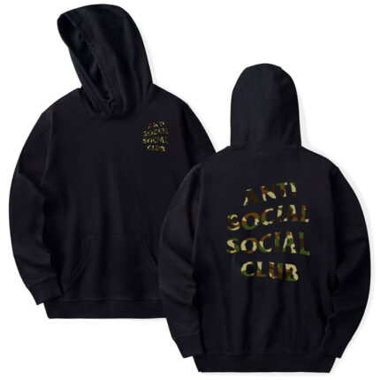 Anti Social Social Club Camo Hoodie