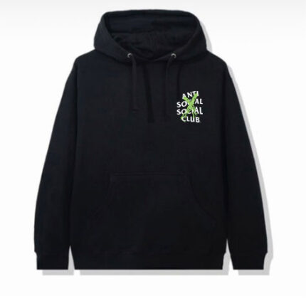 Anti Social Social Club Cancelled Black Hoodie