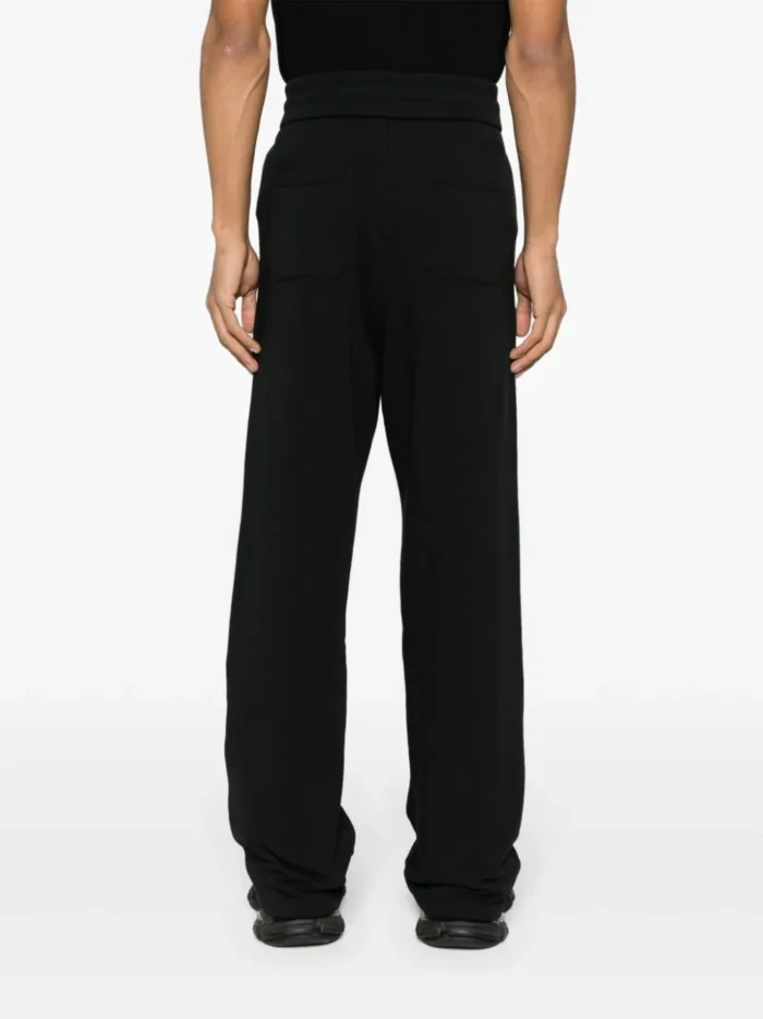 Balmain Wide-Leg Cotton Track Pants