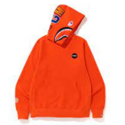 Bape Hoodie Orange