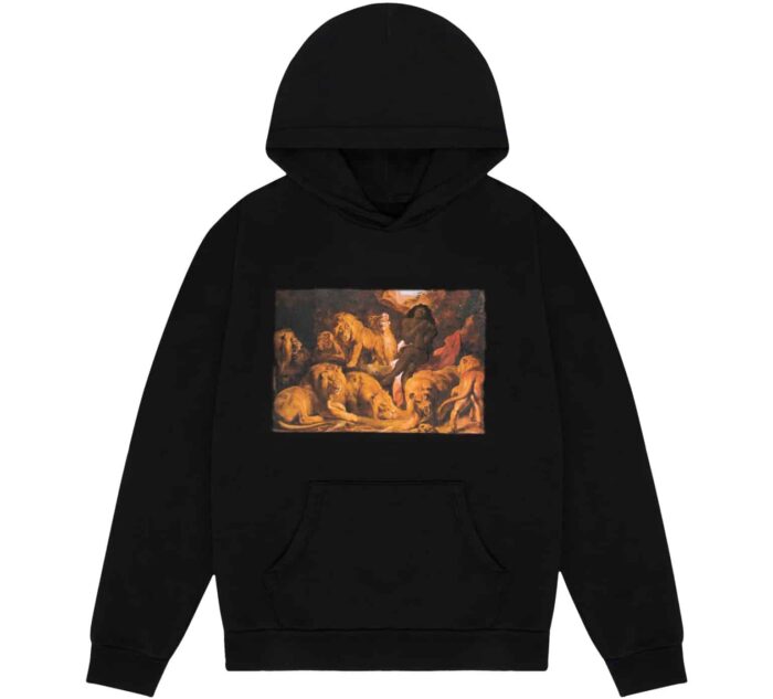 Black Calm Denim Tears Hoodie Black