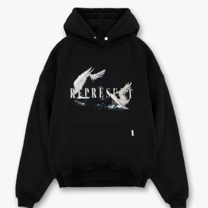 Black Represent Off Swan Hoodie