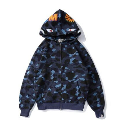 Blue Bape Hoodie