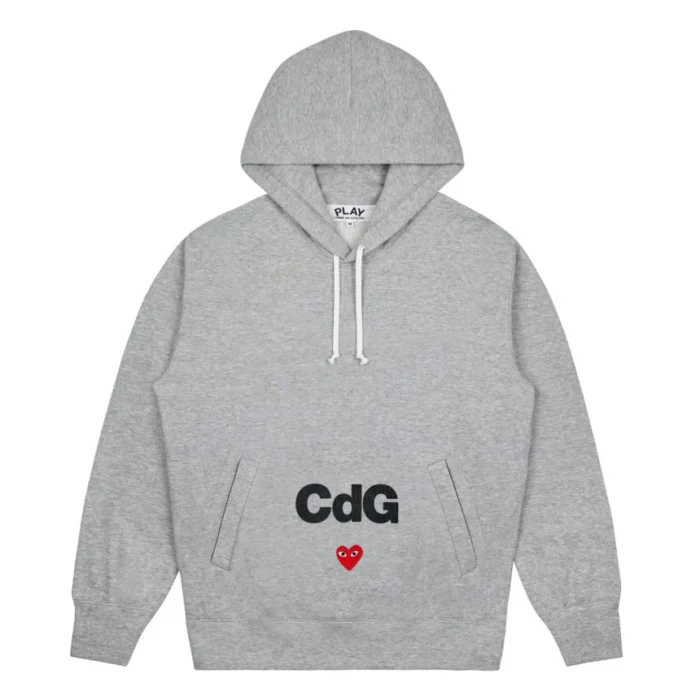 CDG x PLAY Hoodie – Grey