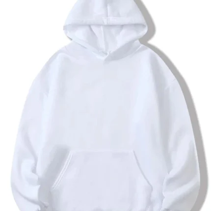 Cactus Jack Basic White Hoodie