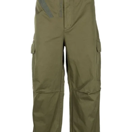Comme Des Garçons Homme Belted Tapered-Leg Cargo Trousers