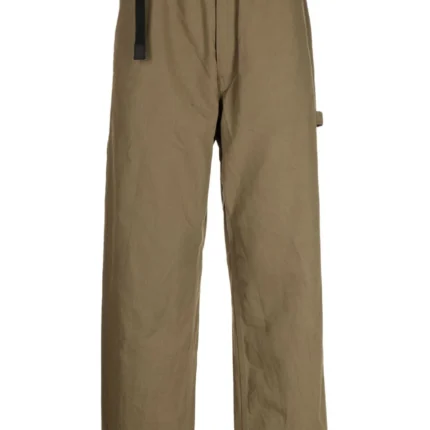 Comme Des Garçons Homme Belted-Waist Straight Trousers