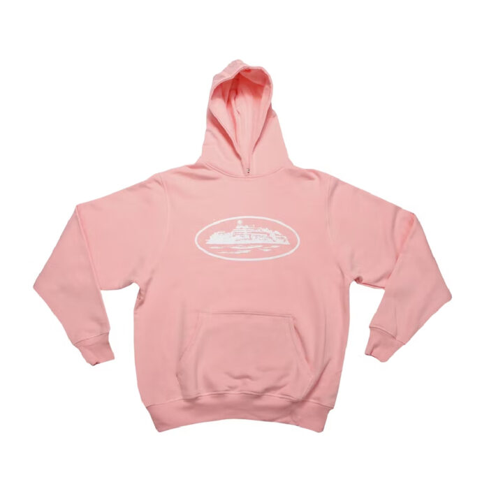 Corteiz Alcatraz Hoodie – Baby Pink