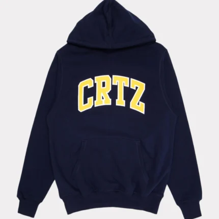 Corteiz Crtz Dropout Hoodie Navy