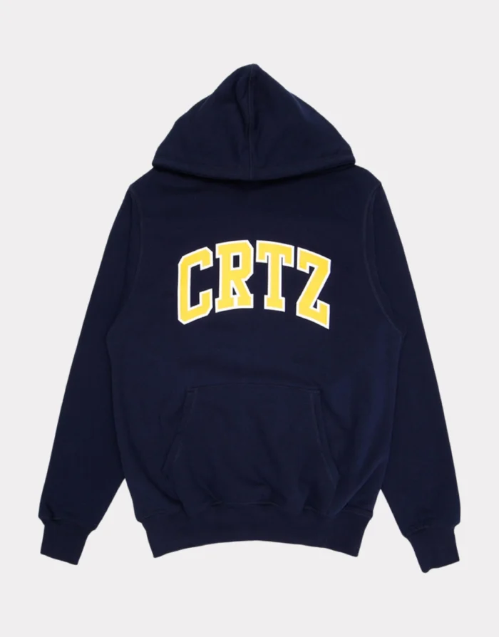 Corteiz Crtz Dropout Hoodie Navy