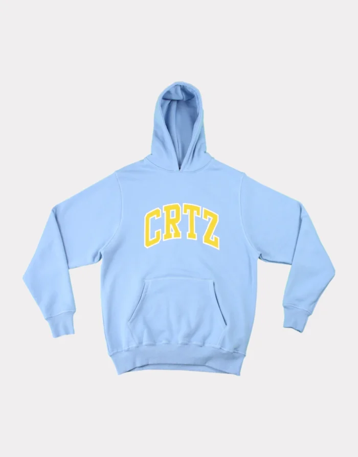 Corteiz Dropout Hoodie Baby Blue