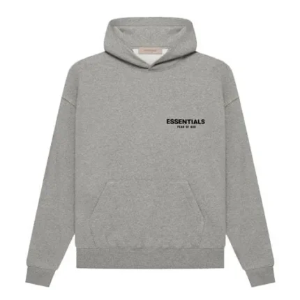 Dark Grey Fog Essentials SS22 Core Hoodie