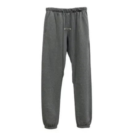 Essentials Gray Embroidery Sweatpant
