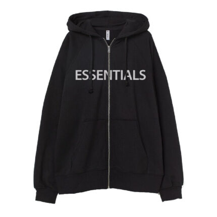 Essentials Oversized Zip-Through Hoodie