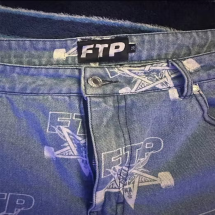FTP F Ckthepopulation X Thrasher Logo Pants