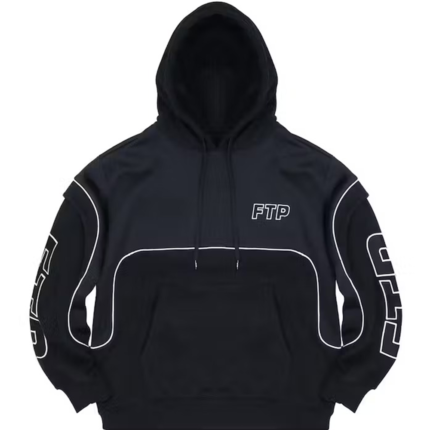 FTP Mesh Piping Pullover Hoodie