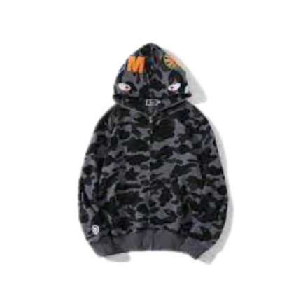 Grey Bape Hoodie